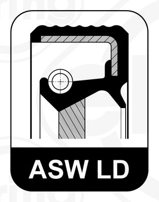 Shaft Seal, crankshaft (342.093)