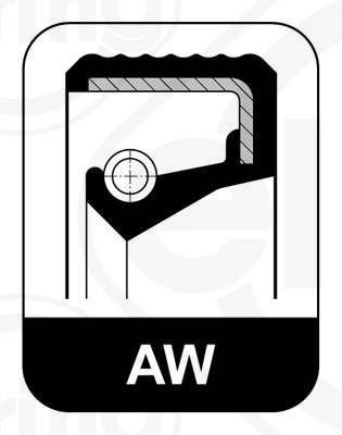Shaft Seal, crankshaft (282.200)