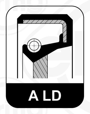 Shaft Seal, crankshaft (513.326)