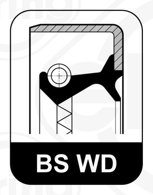 Shaft Seal, wheel hub (293.400)