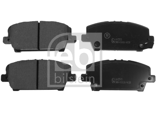 Brake Pad Set, disc brake (16802)