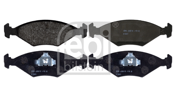Brake Pad Set, disc brake (116217)
