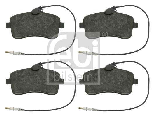 Brake Pad Set, disc brake (16547)