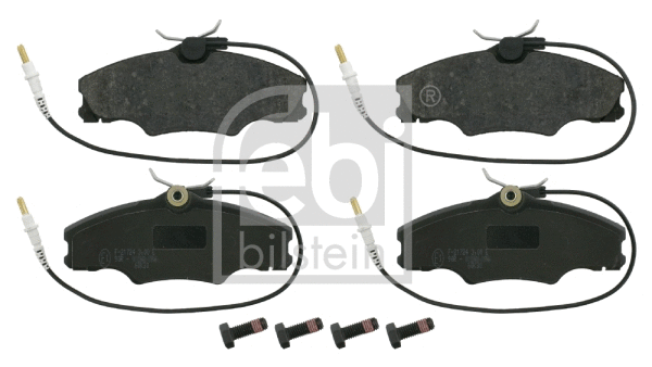 Brake Pad Set, disc brake (16221)