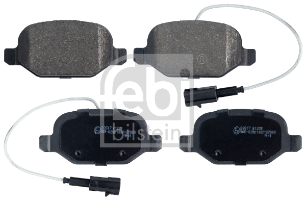 Brake Pad Set, disc brake (116423)