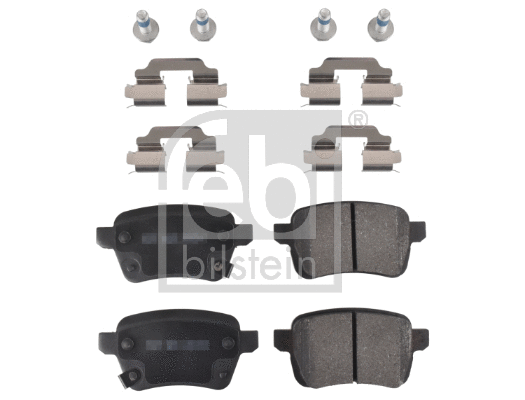 Brake Pad Set, disc brake (16903)