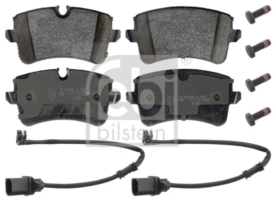 Brake Pad Set, disc brake (116017)