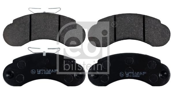 Brake Pad Set, disc brake (16250)