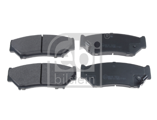 Brake Pad Set, disc brake (16657)