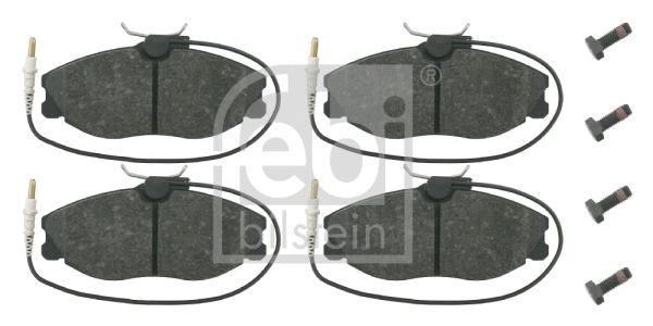 Brake Pad Set, disc brake (16257)