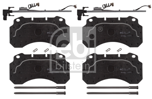 Brake Pad Set, disc brake (16685)
