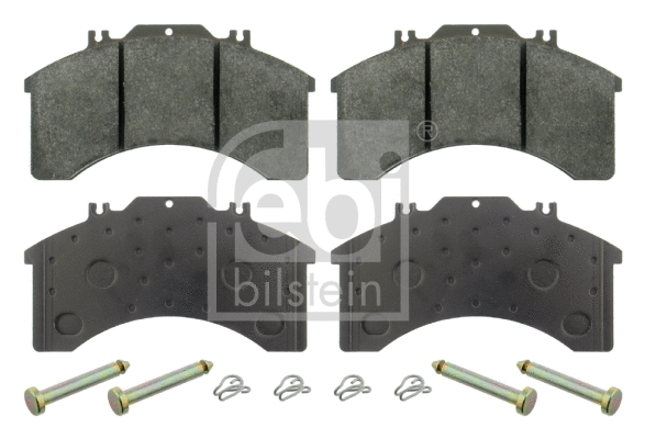 Brake Pad Set, disc brake (16594)