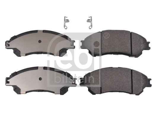 Brake Pad Set, disc brake (116275)