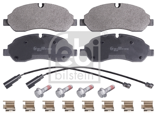 Brake Pad Set, disc brake (16955)