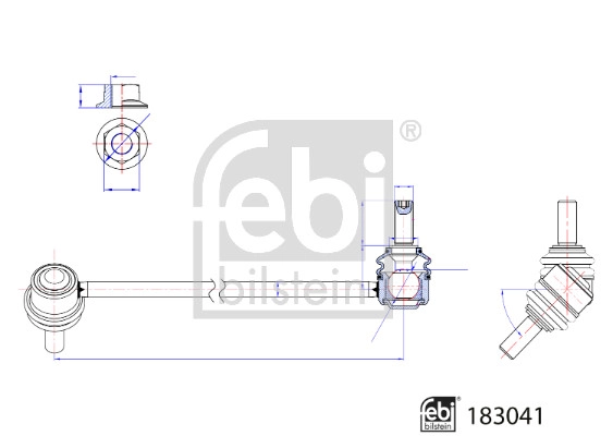 Link/Coupling Rod, stabiliser bar (183041)
