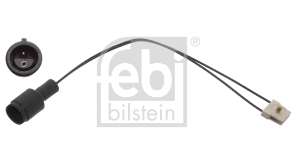 Warning Contact, brake pad wear (08045)