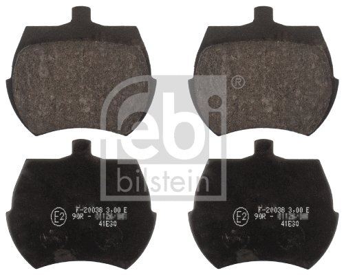 Brake Pad Set, disc brake (116201)