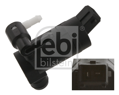 Washer Fluid Pump, window cleaning (34865)