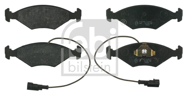 Brake Pad Set, disc brake (16397)
