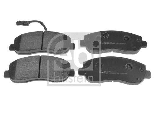 Brake Pad Set, disc brake (16845)