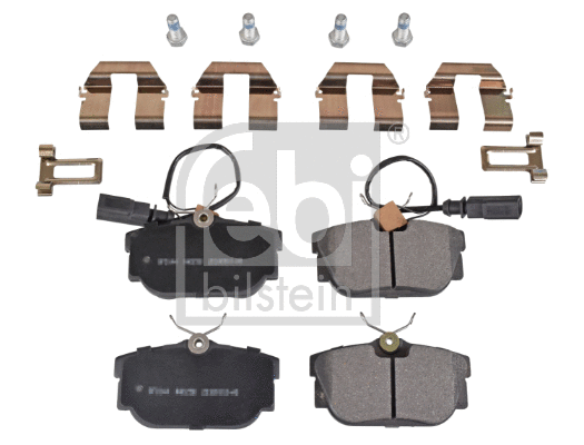 Brake Pad Set, disc brake (16408)