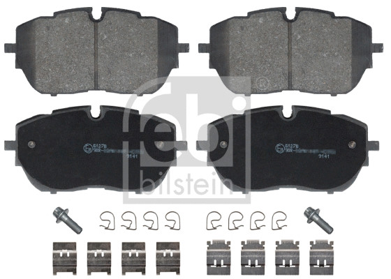Brake Pad Set, disc brake (116342)