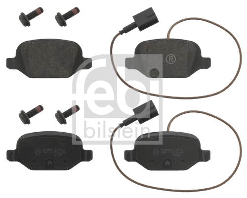 Brake Pad Set, disc brake (16856)