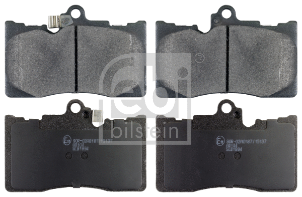 Brake Pad Set, disc brake (170668)