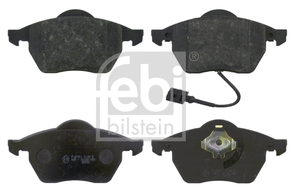 Brake Pad Set, disc brake (16334)