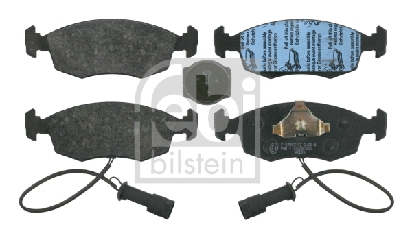 Brake Pad Set, disc brake (16022)