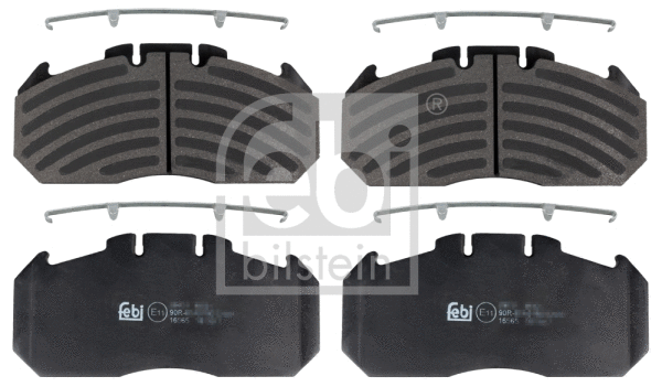Brake Pad Set, disc brake (16565)