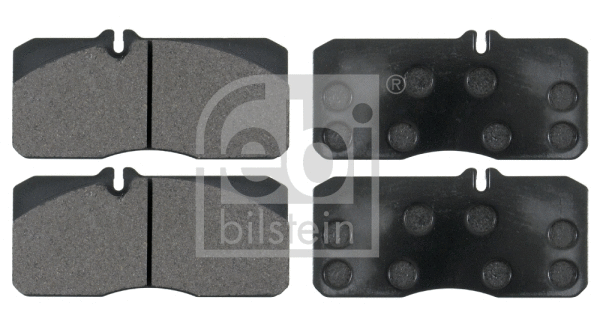 Brake Pad Set, disc brake (10672)