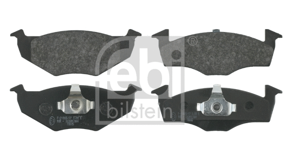 Brake Pad Set, disc brake (16044)