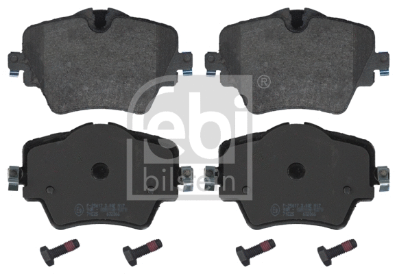 Brake Pad Set, disc brake (16908)