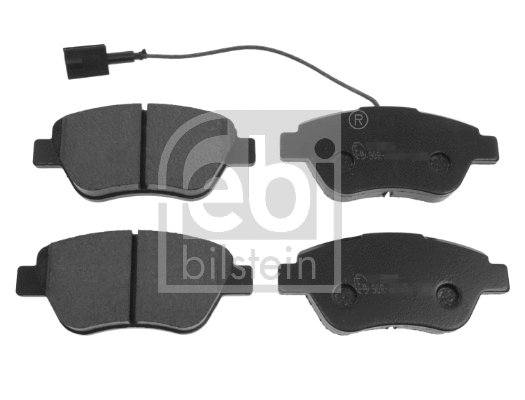 Brake Pad Set, disc brake (16555)