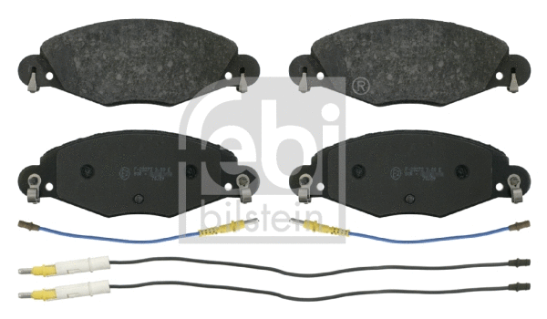 Brake Pad Set, disc brake (16419)