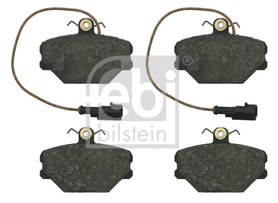 Brake Pad Set, disc brake (16086)