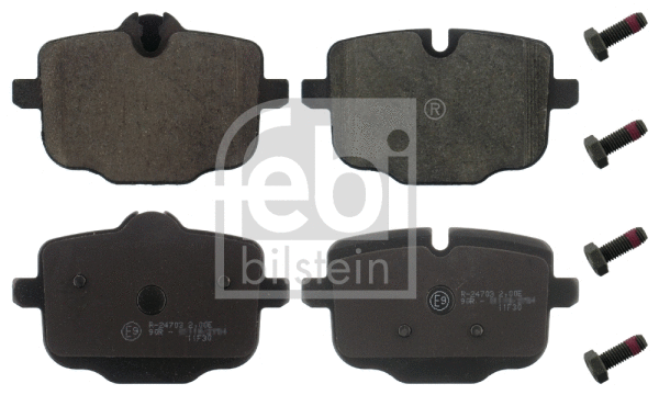 Brake Pad Set, disc brake (16812)