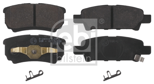 Brake Pad Set, disc brake (16774)
