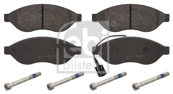 Brake Pad Set, disc brake (16716)