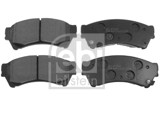 Brake Pad Set, disc brake (175208)