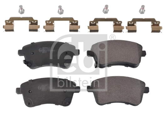 Brake Pad Set, disc brake (116321)