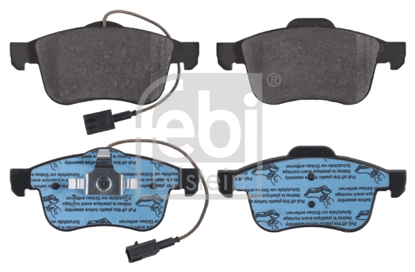 Brake Pad Set, disc brake (16847)