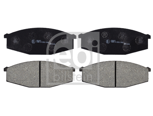 Brake Pad Set, disc brake (16263)