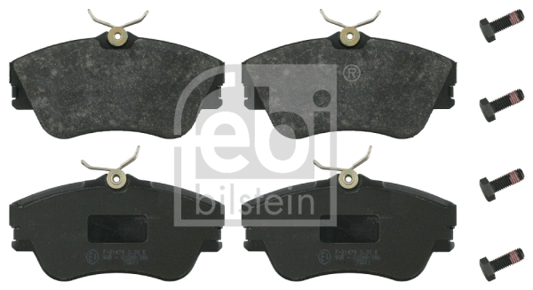 Brake Pad Set, disc brake (16304)