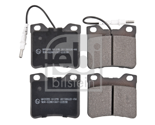 Brake Pad Set, disc brake (16173)