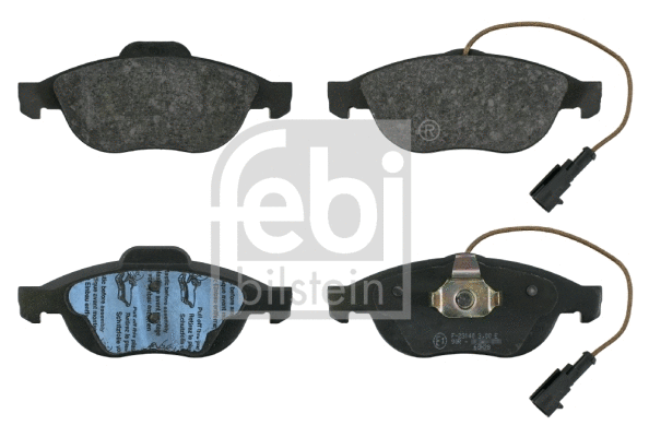 Brake Pad Set, disc brake (16293)