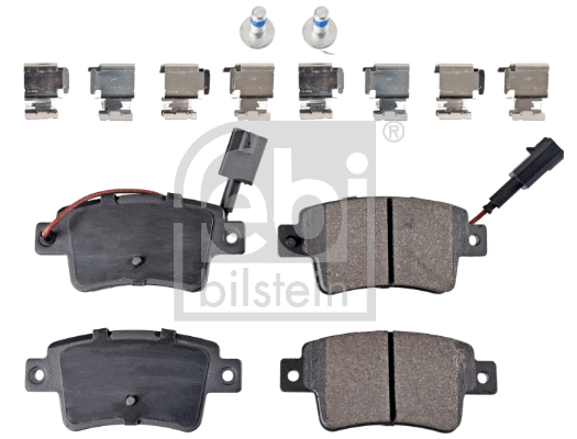 Brake Pad Set, disc brake (16898)