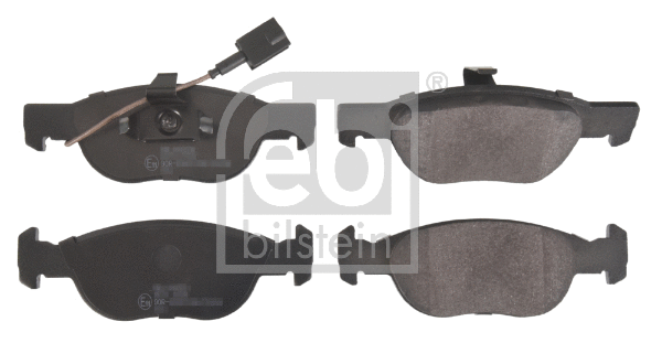 Brake Pad Set, disc brake (16089)