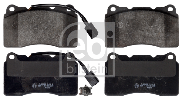 Brake Pad Set, disc brake (116107)